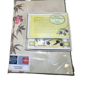 Stationery and recipe card set‎